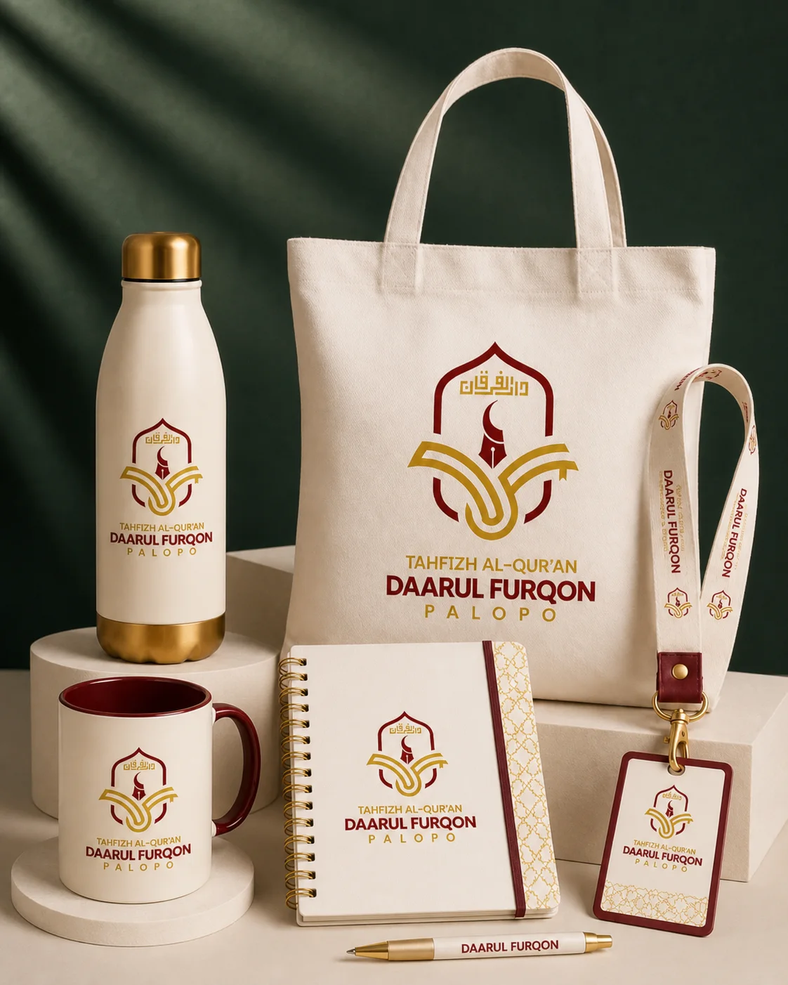 Kit Daarul Furqon personalizado